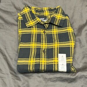 Cat and Jack long sleeve flannel